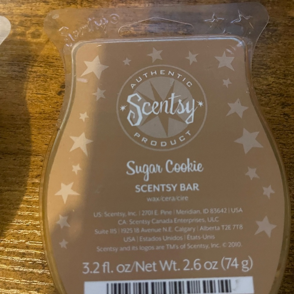 Scentsy Sugar Cookie Wax Bar - Tan